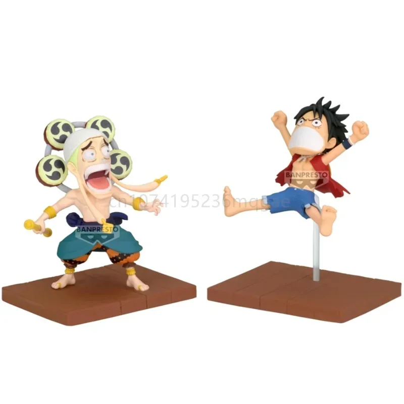 In Stock Bandai Banpresto Wcf Log Stories One Piece Luffy Ace Nami Roronoa Zoro Chopper Anime Action Figure Toy Gift Model