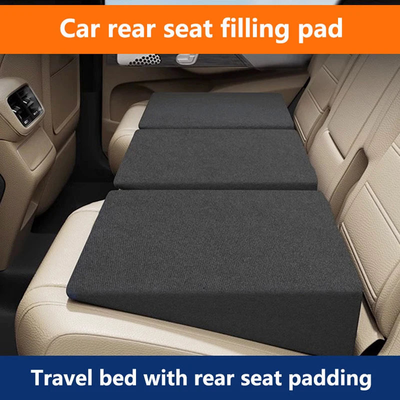 Car Seat Leveling Pad Memory Foam Car Seat Cushion Fatigue Relief Increase Height Pad Flattening The Rear Seats Of The Car