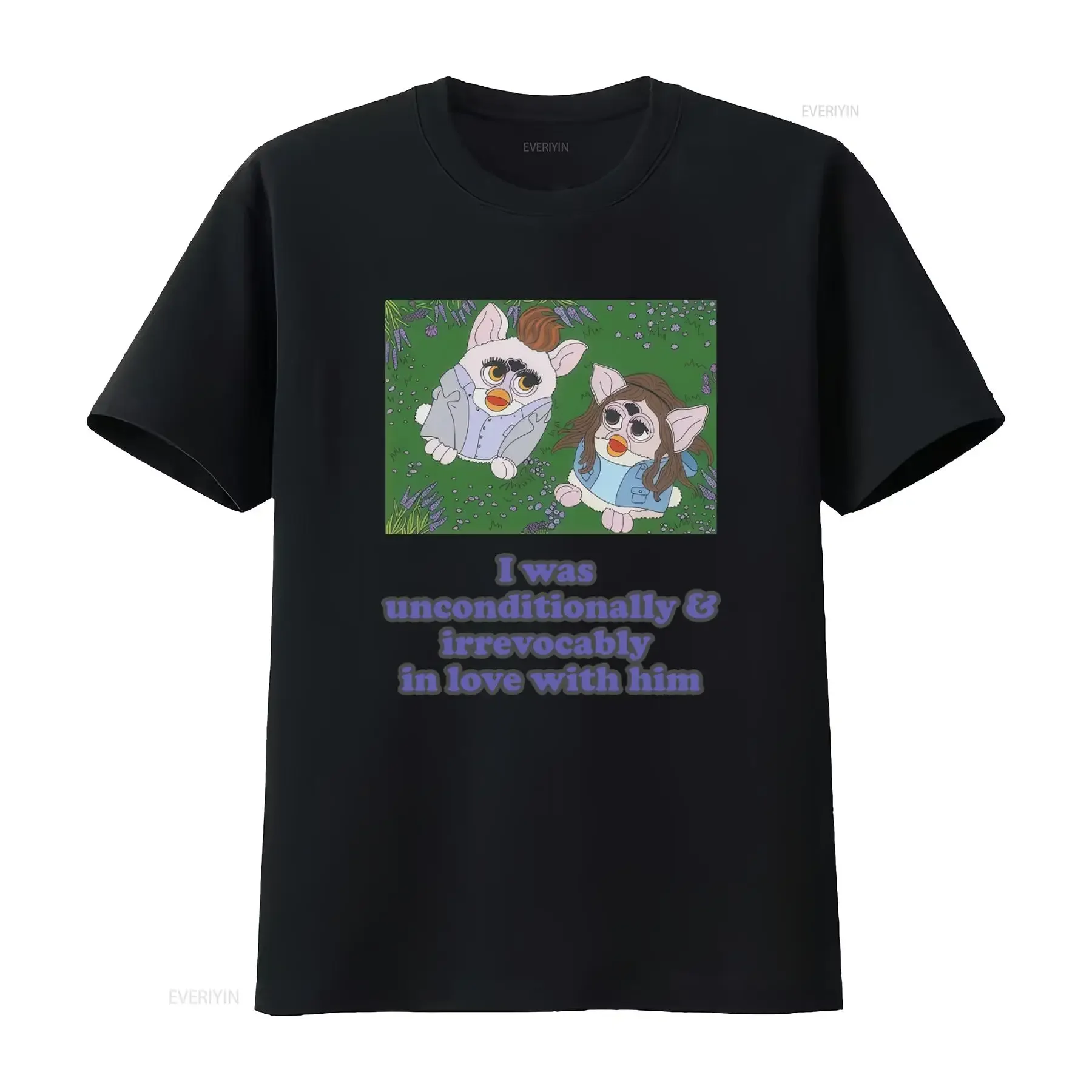 Twilight Furby T Shirt Bella Swan Edward Cullen In The Meadow I Was Unconditionally And Irrevocably Love With Him  vintage