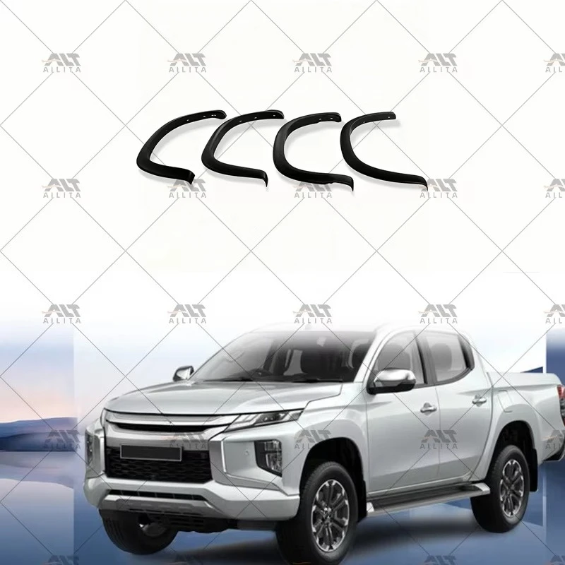 

Hot Selling Version ABS Fender Flares Wheel Arch Modifications Fender Flares for 2019 L200 Accessories