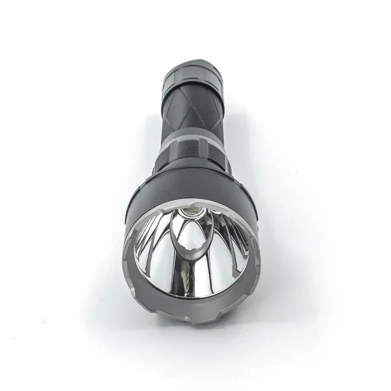 High Lumen USB Charging Light Emitting Diode Flashlight Powerf  Alloy Flashlight IP68 Grade Tactical Flashlight