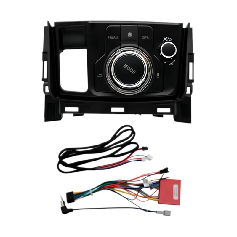 Super Sale Car Radio Panel for MAZDA CX4 2016-2018 Remote Control Fascia Dash Kit Install Console Bezel Facia Adapter Plate Trim