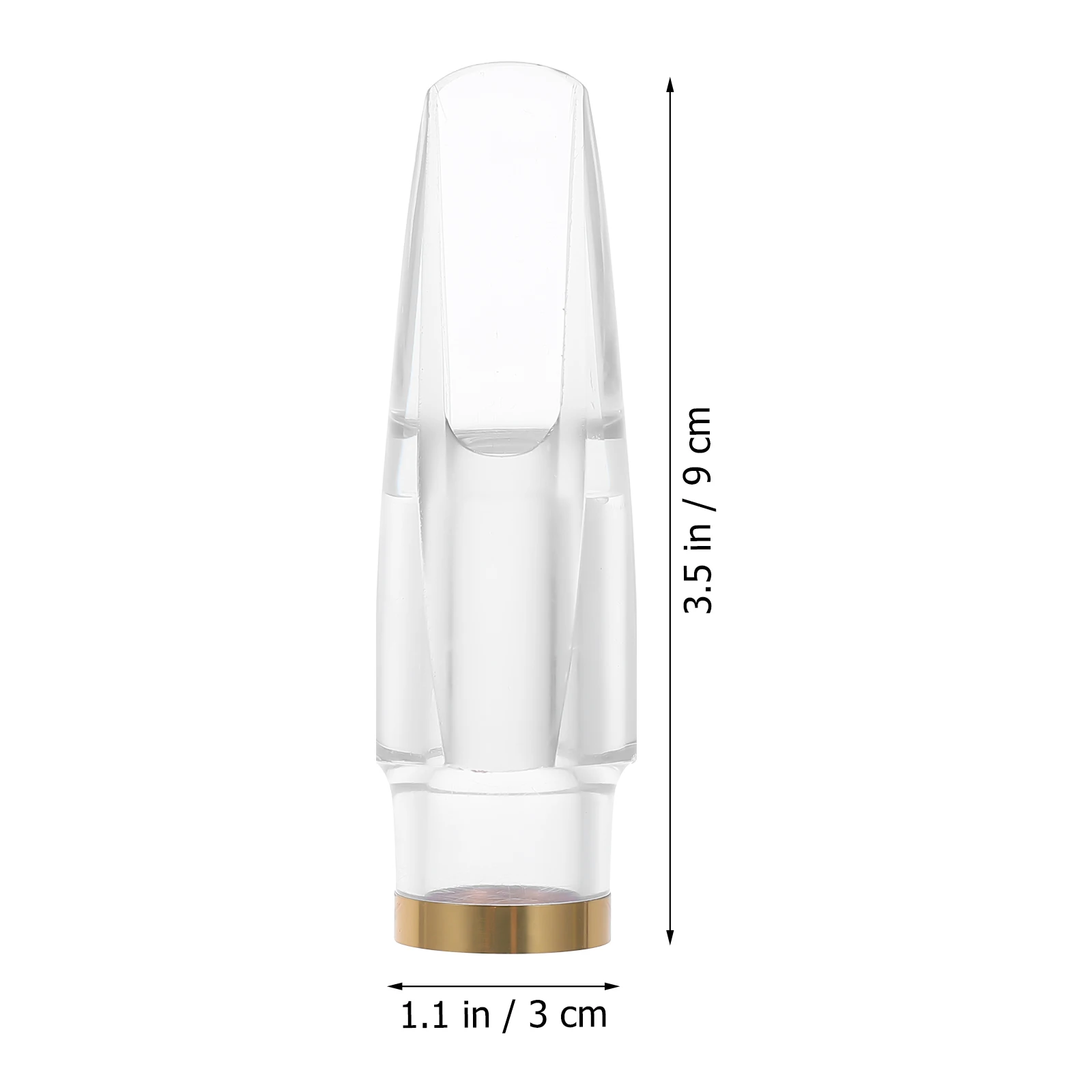 

1pc Professional Saxophone Mouthpiece Durable Plastic Head For Alto Saxophone High-Quality Install Long-Lasting