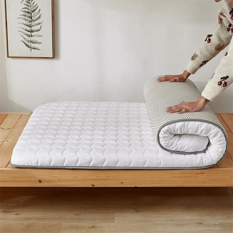 Thick Bed Mattress Toppers Memory Foam Magic Fabric Antibacterial Mattress Soft Quilt Pad Colchones Pad Dormitory Mattress