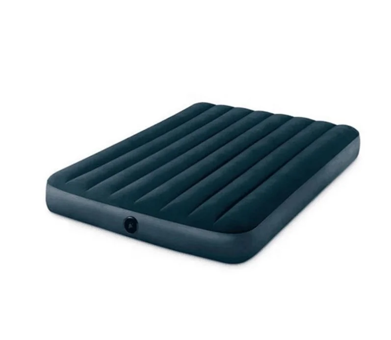 New Arrival Product Flocking Pvc Air Bed Queen Beach Inflatable Mattress