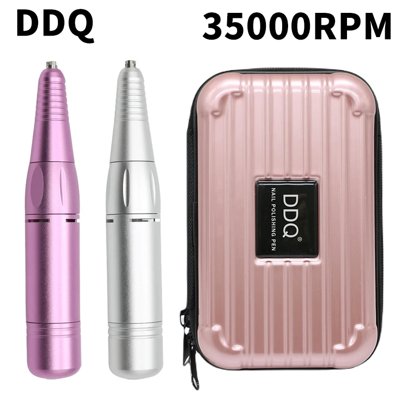 

DDQ207 Electric Manicure Machine USB Nail Drill For Acrylic Nail Gel Polish Professional E-file Milling Nail Files Salon Tool