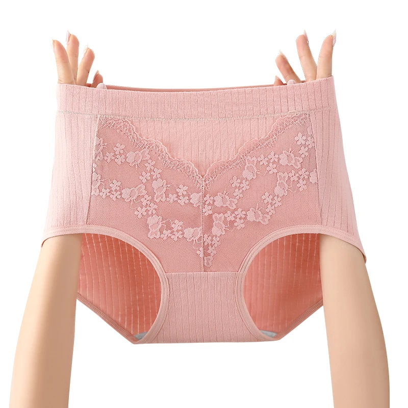 Women's Panties Set Pack Lace Women's Cotton Briefs Underwear Lady Lingerie Sexy Micro Underpants Seamless Plus Size Intimates