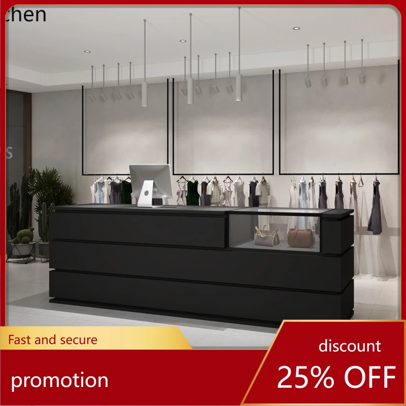 

HT simple modern nail salon clothing store bar checkout page jewelry counter reception