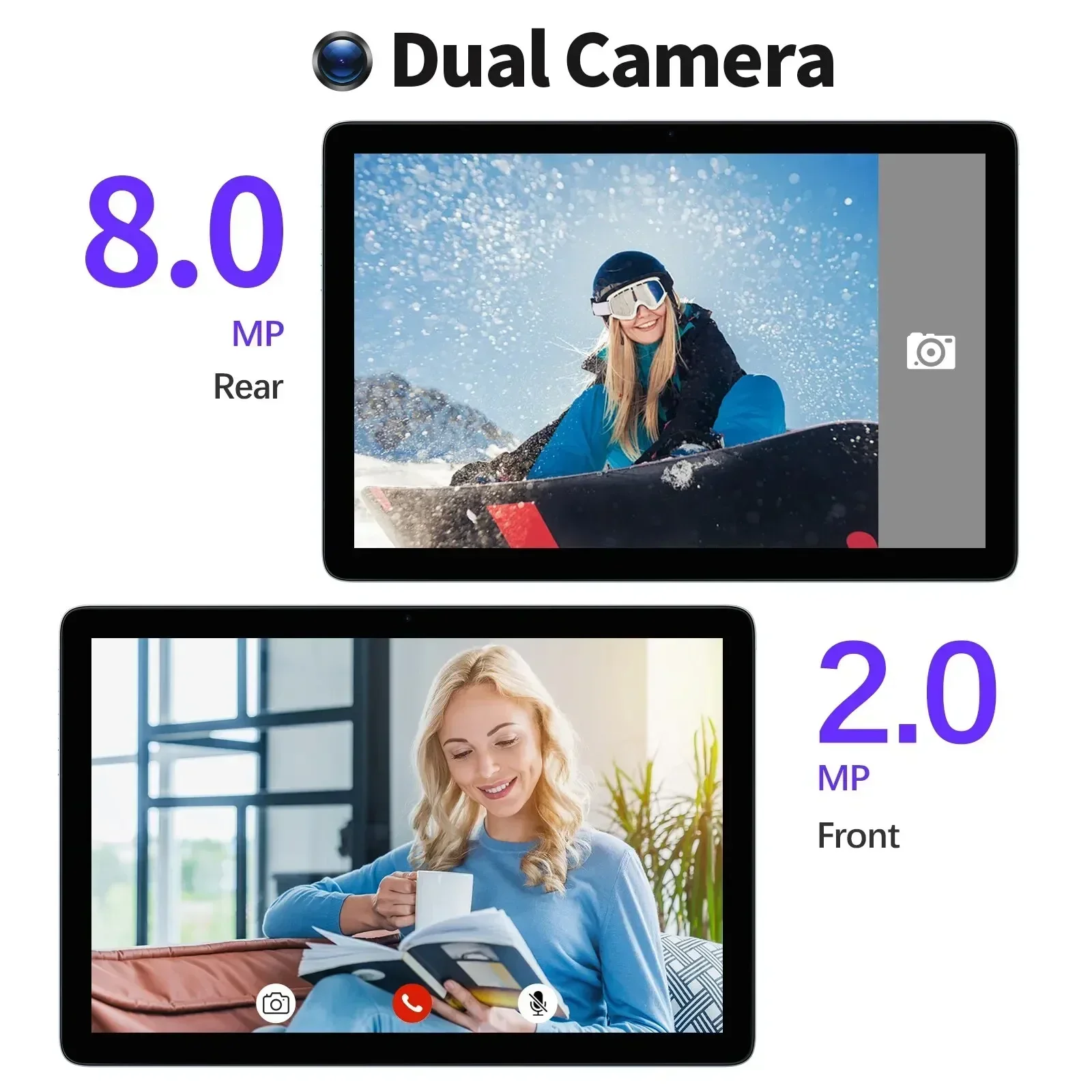 Baru! Tablet TAB11 Android 14 10 Inci, RAM 8GB (4+4 Ekspansi) + ROM 128GB, Octa Core, WiFi 5G, dengan Keyboard, Mouse, dan Casing