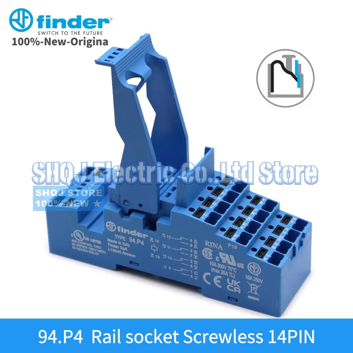 FINDER 100%-NEW 1PCS 55.34.9.006.0090 6VDC LED 7A Relay Original