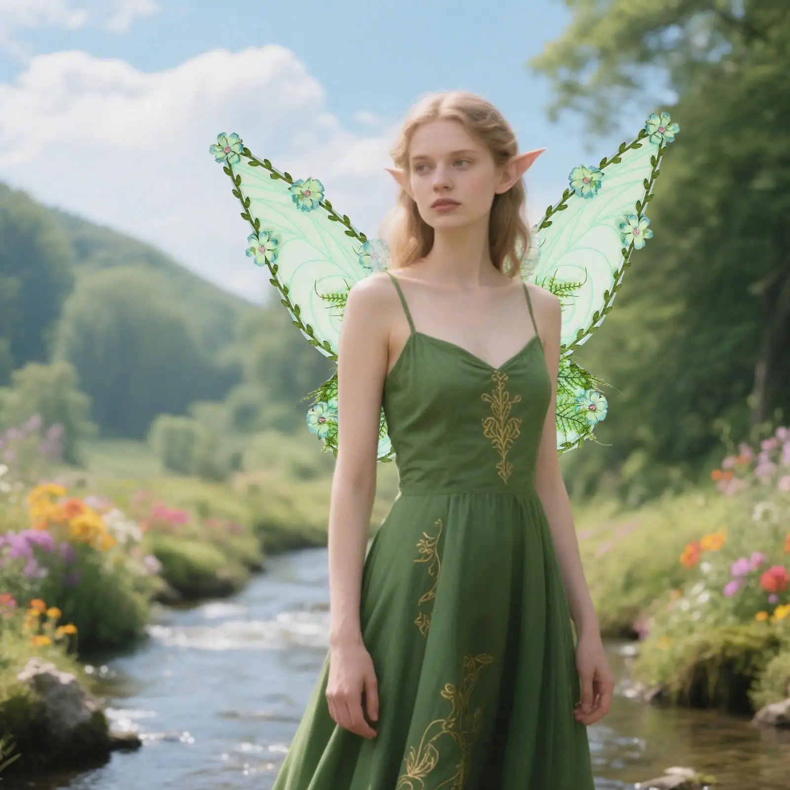 Fairy Wings For Girls Butterfly Wings With Vines Women's Fashion For Party Stage Performance Cosplay Holiday Pride Christmas