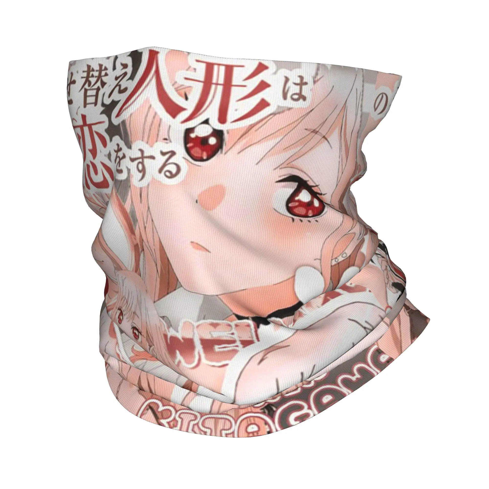 My Dress-up Darling Anime Bandana Neck Cover Printed Mask Scarf Warm Face Mask Cycling Unisex Adult Breathable