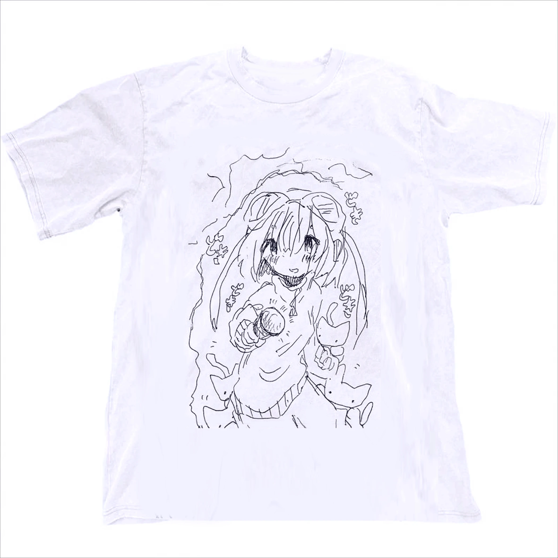 Japanische Y2k Damen abgeschnittene Grunge Kleidung 2000er Jahre Tops T Shirt für Frauen Mädchen Grafik T-Shirts Y2k Top weibliche Kleidung Harajuku