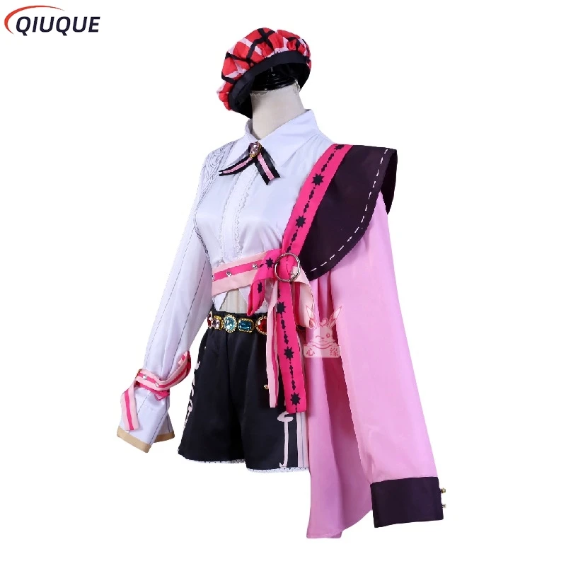 Game Nu Carnaval Aster Cosplay Kostuum Pruik Halloween Carnaval Party Suit Vrouwen Uniformen Comic Con Role Play Outfits