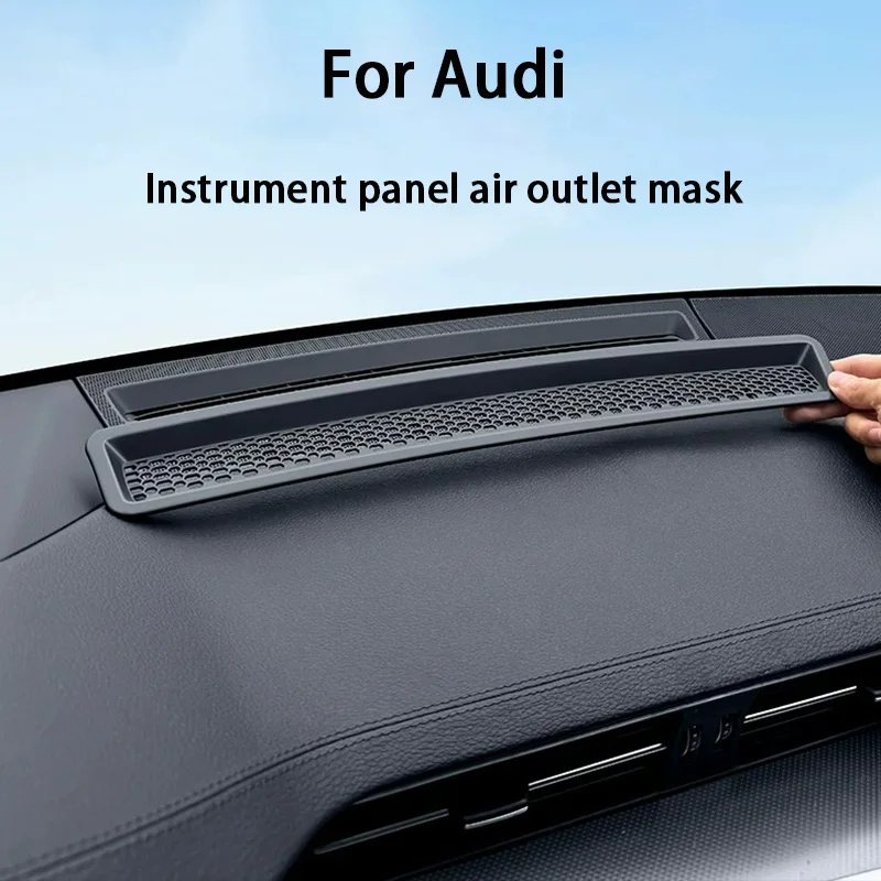 For Audi A6 A7 Q5 A4 A5 2017-2025 ABS Car Instrument Panel Outlet Protective Cover Interior Modification Dust Products