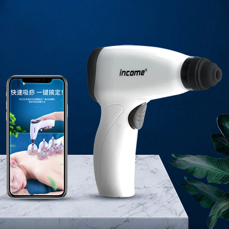 Electric Cupping Tool Negative Pressure Cupping Pump USB Charging Chinese Massage Tool For Lymphatic Drainage Scraping Gua Sha▪