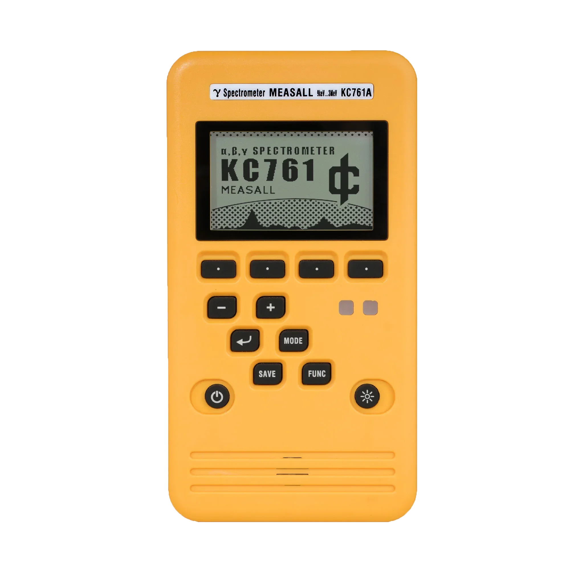 KC761A handheld energy spectrum analyzer, professional nuclear radiation alarm, peripheral dose meter