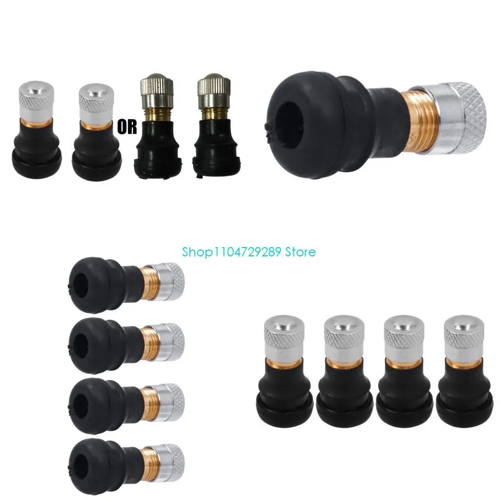 

D8KE 1pcs/2pcs/4pcs High Performances Vacuum Tire Valves For G30D Electric Scooter with Secure Fit and Leak Prevention