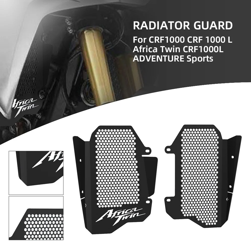 Radiator Grille Guard Cover For Honda CRF1000 CRF 1000 L CRF 1000L Africa Twin CRF1000L ADVENTURE Sports 2016 2017 2018 2019