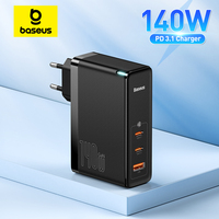 【Limited】Baseus 140W Chargers PD Charger USB C Charger PD3.1 Fast Charge For Macbook Tablet Phone Charger For iPhone 16 15 14