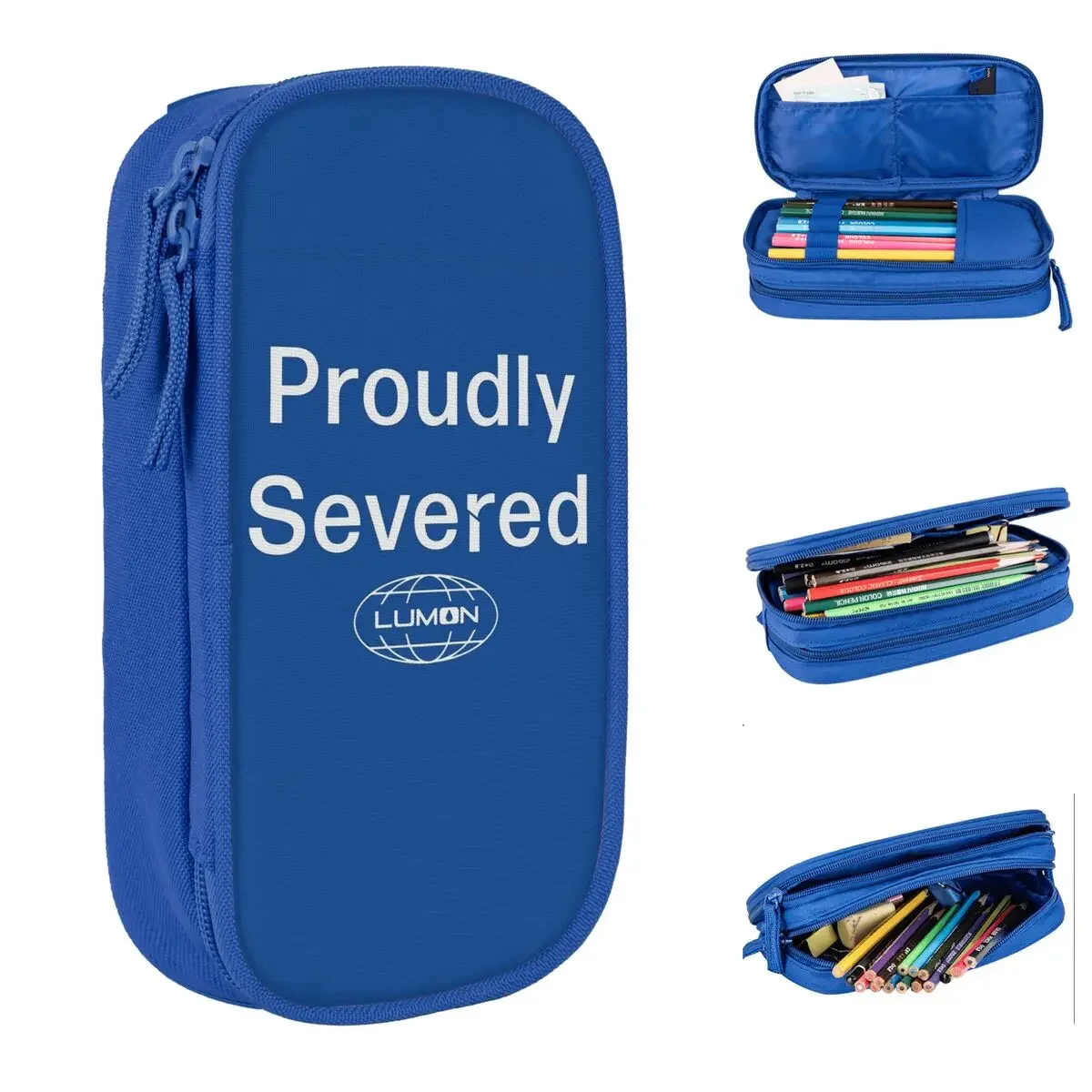 

Cute Proudly Severed Severance Pencil Cases Pencil Pouch Pen Box for Student Large Storage Bags Office Zipper Stationery