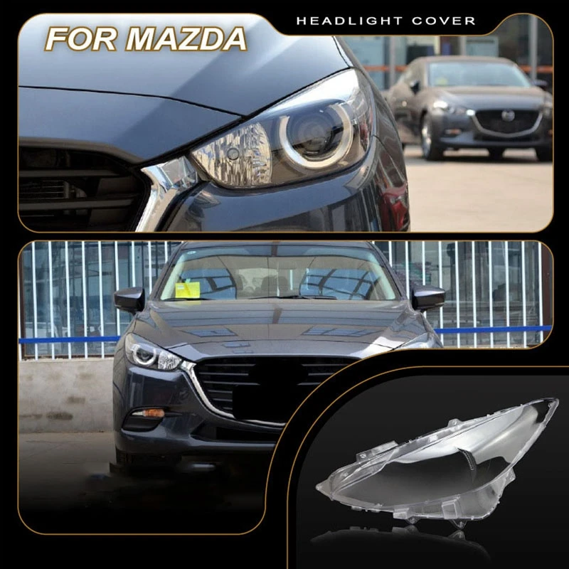 

Car Headlight Lens Head Light Lamp Cover Shell Replacement For Mazda 3 Axela 2017 2018 2019