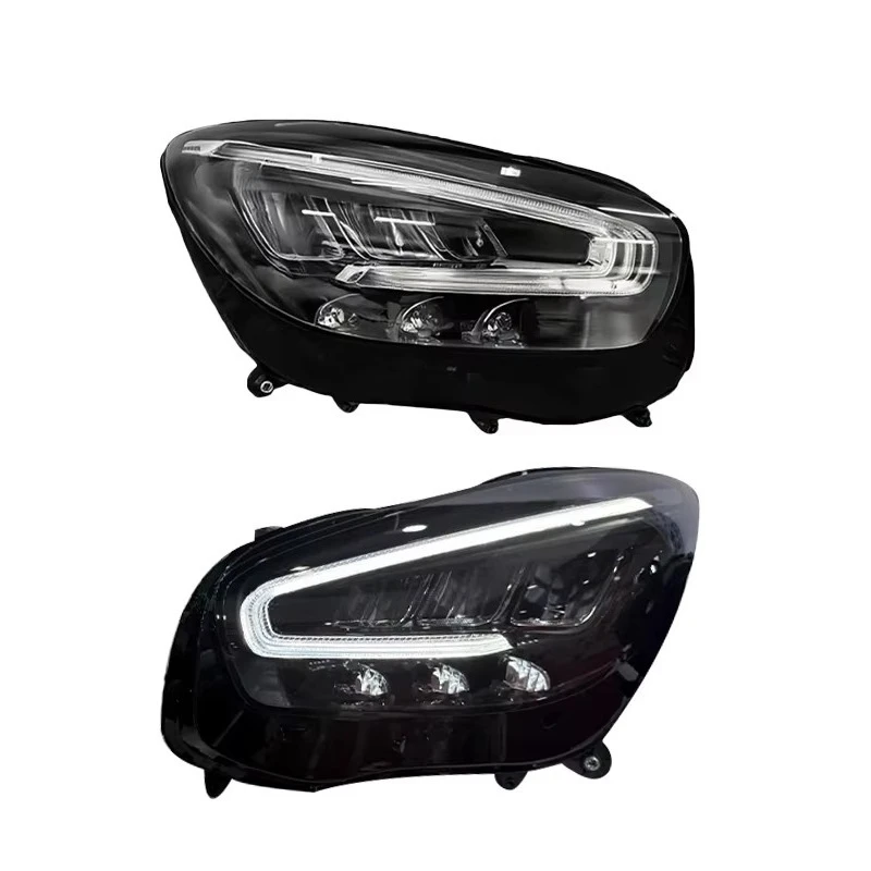 LED Head Lamps for C190 W190 2015 2019  GT Auto Parts Headlights LED Upgrade Front Lamp LED Projectors