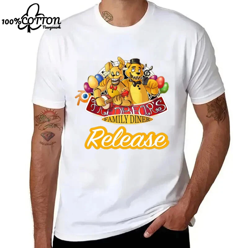 Hot style New Listing Classic Fnaf 2 Animatronics T Shirt Cotton Unisex Shirt  Printed Cool Loose Streetwear view 5
