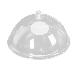 Cake Dome Cover Bell Acrylic Display Dome Transparent Food Snack Display Cover Dust Cover C