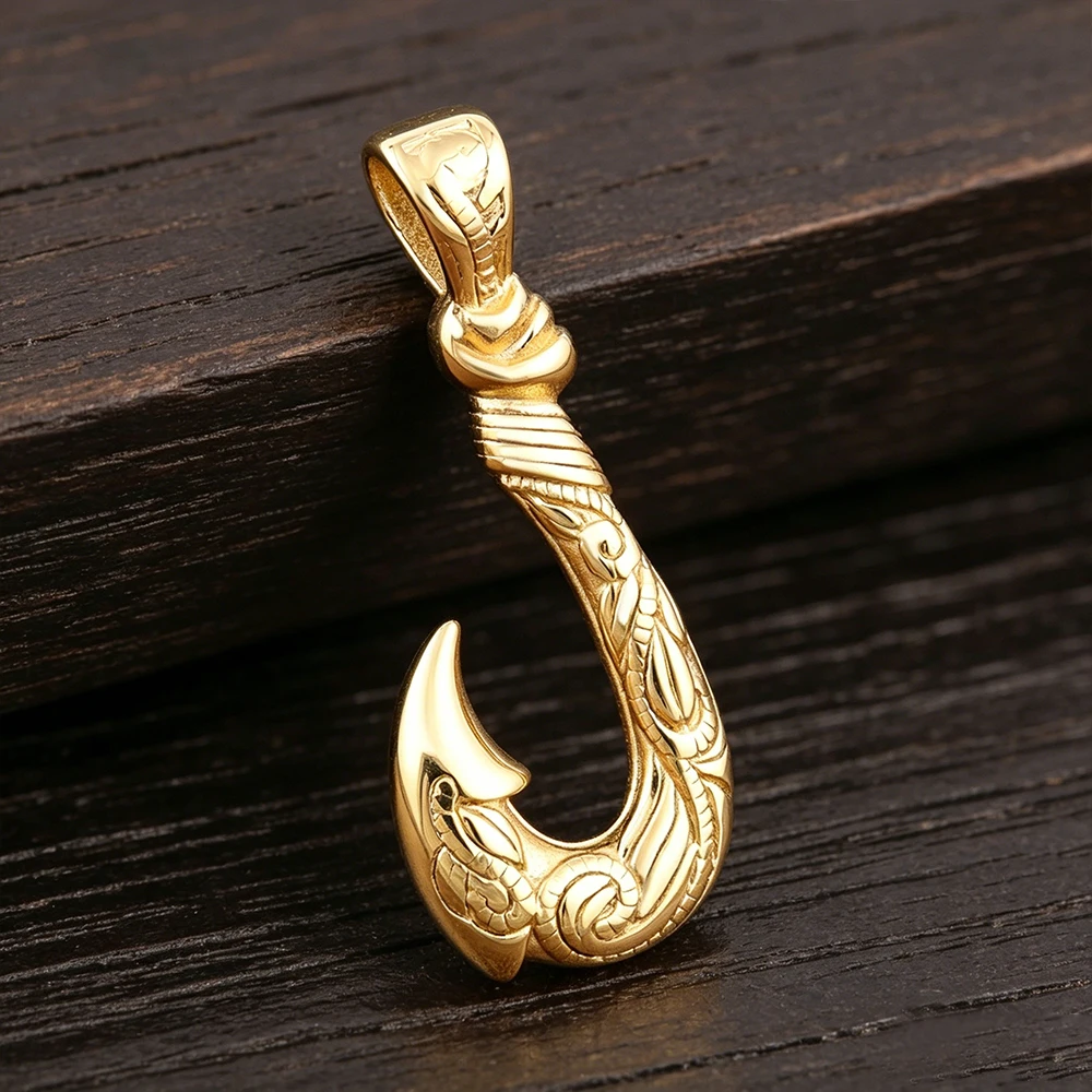 Kalung Liontin Maui Magic Fish - Battle Rope Anchor ulasan dan harga