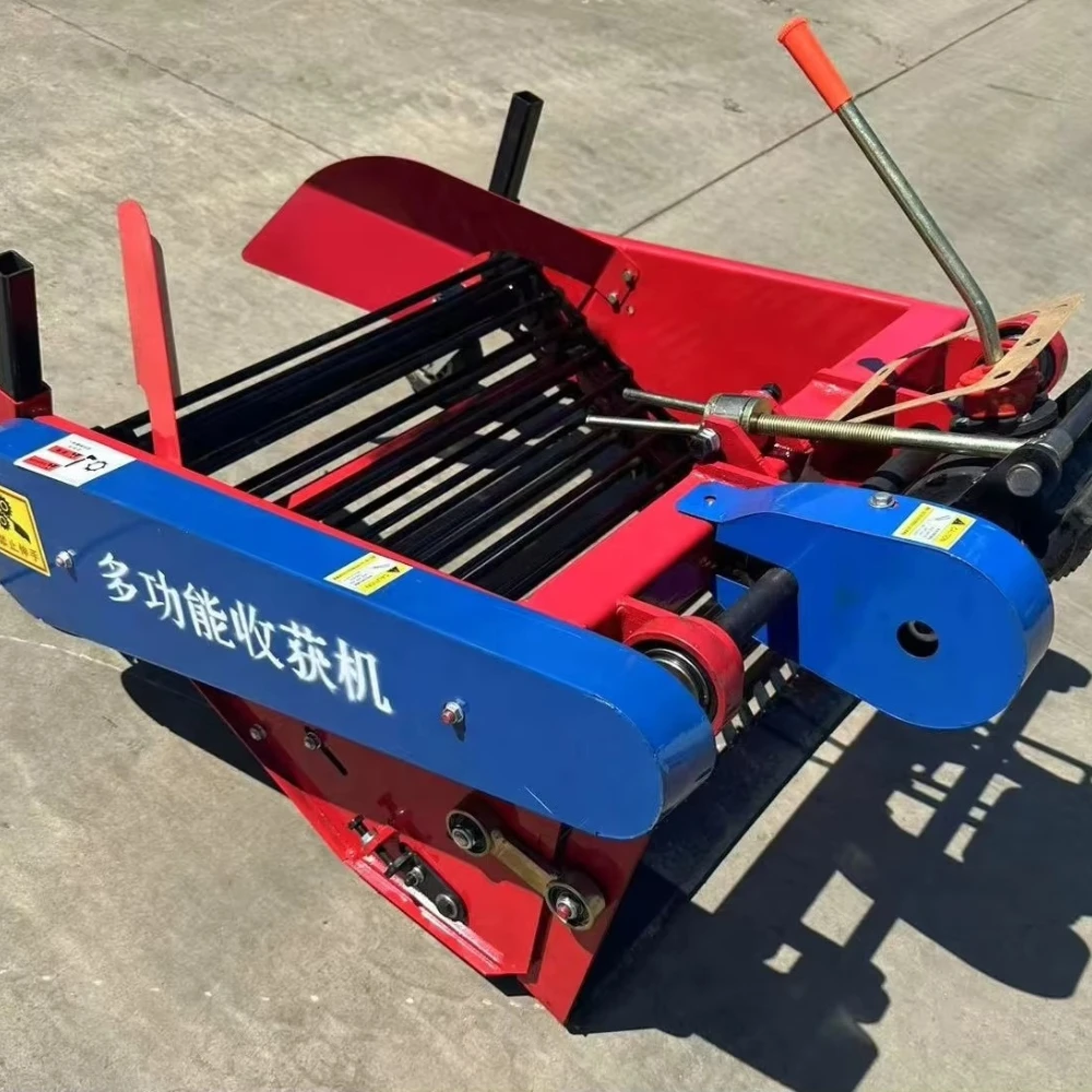 China 70cm wide peanut, potato, onion, garlic harvester, small walk-behind tractor harvester