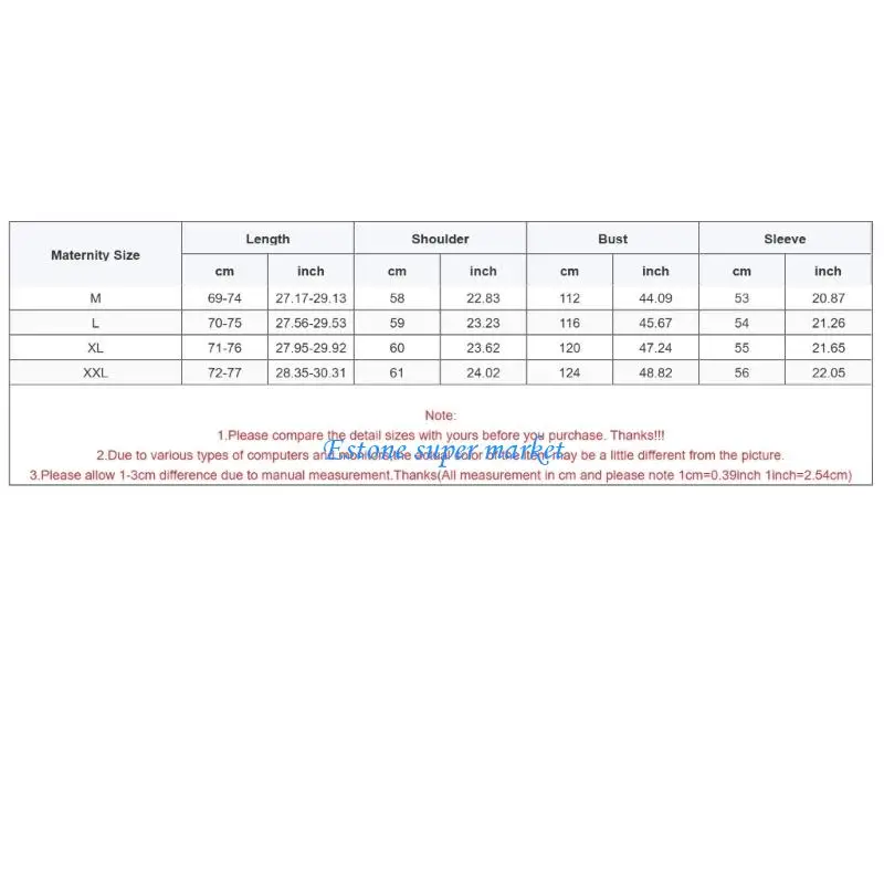 090B Верх из мягкого хлопка для беременных, свободный крой, функциональный искусственный дизайн из двух частей