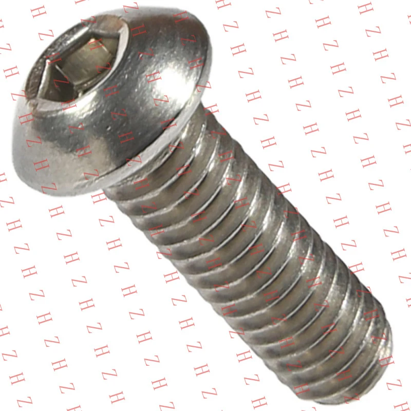 

U+ M6-1.00 x 16MM Button Head Socket Cap Screws ISO 7380 Stainless Steel Qty 50【Wholesale private message sellers】