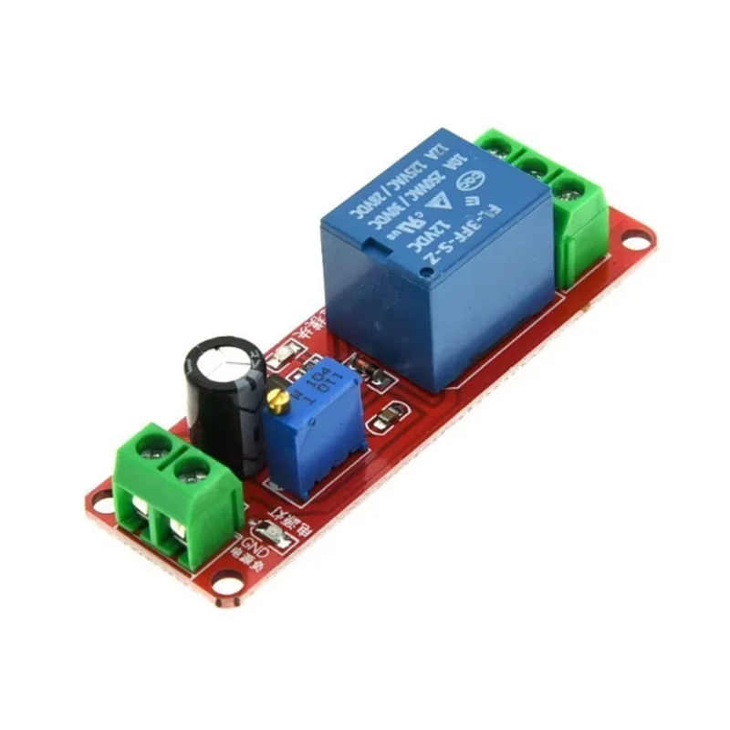 NE555 DK555 Timer Switch Adjustable Disconnect Module Time delay relay Module DC 12V Delay relay shield 0~10S