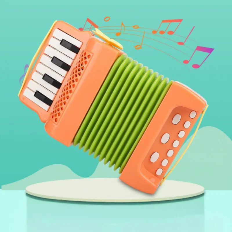 Giocattolo per fisarmonica per bambini, giochi musicali per interni ed esterni, strumenti musicali, giocattoli educativi, regali per i più piccoli, ragazzi e ragazze