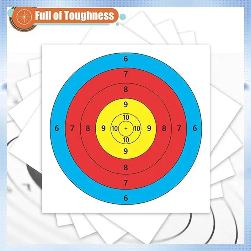 

ABHQ-Archery Target Paper Bow And Target For Backyard Hunting, Archery Target Practice Accessories