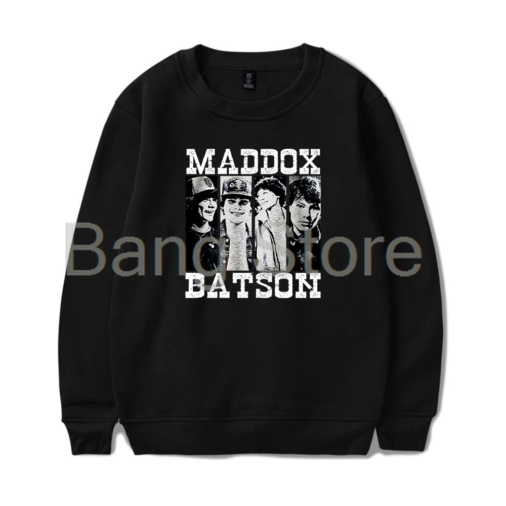 

Maddox Batson винтажные толстовки с круглым вырезом для женщин и мужчин, модный пуловер с длинными рукавами, одежда унисекс