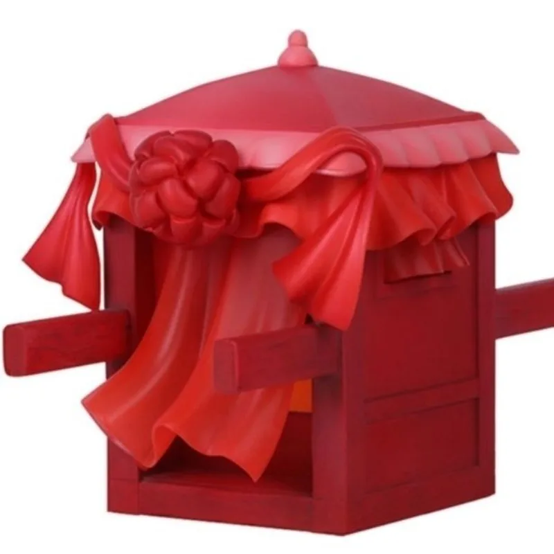 Newlywed sedan chair national style, scene figure, ornament figure, background
