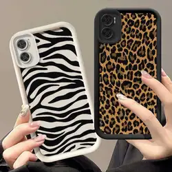 E22 Leopard Elegance Sky Eye Ladder Phone Case For Motorola Moto E40 E32 E30 E22i E22 E13 Cover