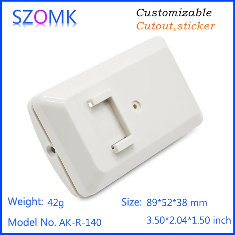 1Piece 89*52*38mm szomk hot selling wireless PIR motion sensor for alarm home security system plastic enclosure junction box