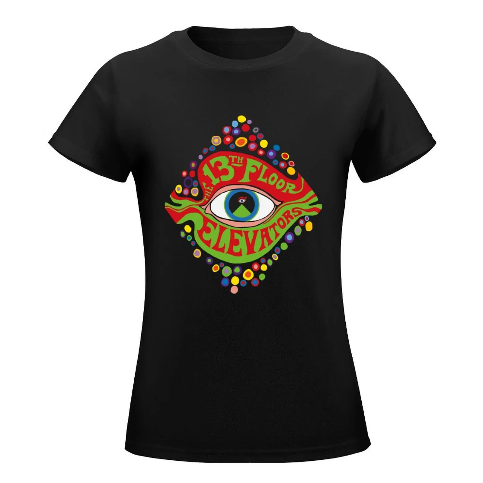 13th Floor Elevators Classic T-Shirt summer top hippie clothes rock and roll t shirts for Women