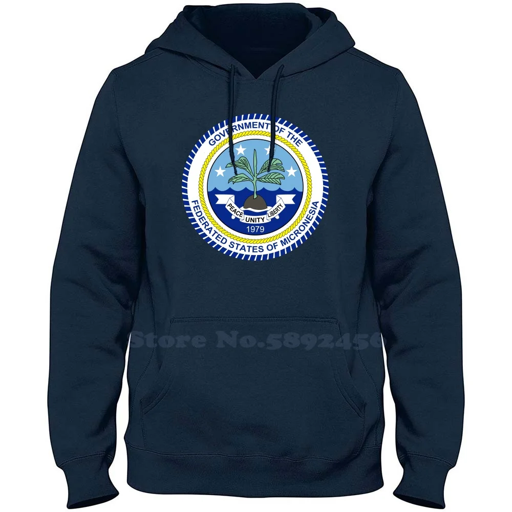 

Federated States of Micronesia Unisex Clothing 2023 Sweatshirt Printed Brand Logo Graphic Hoodie