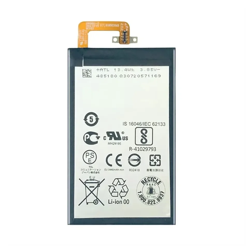 Kikiss BAT-63108-003 3440mAh Battery for BlackBerry KEYone KE Yone Bateria Batteries