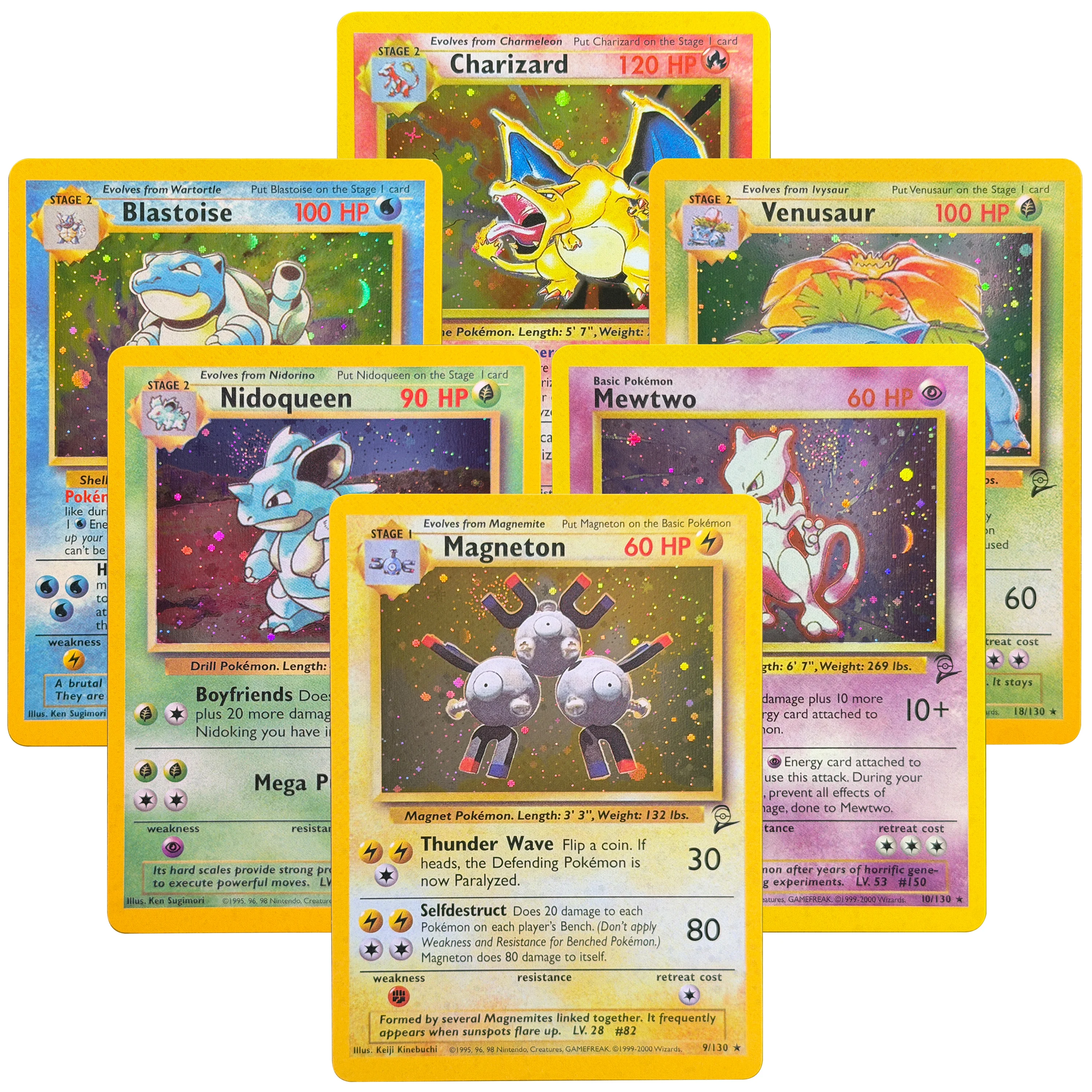 Vintage Collectible Cards - بطاقات PTCG Base Set 2 B2