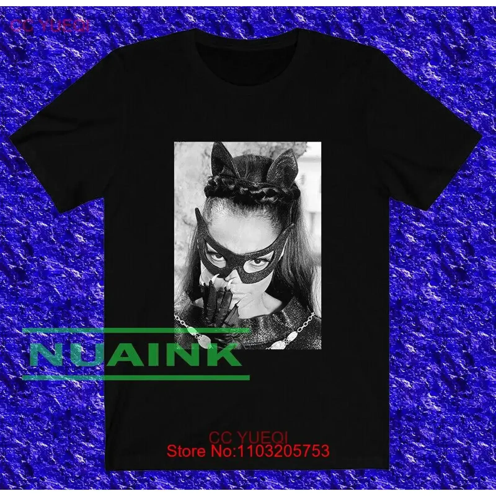 جديد Eartha Kitt تي شيرت الفن الأب هدية حجم S إلى 4XL خمر غسلها أوم تنفس أنيق الجرافيك مصمم الملابس لينة