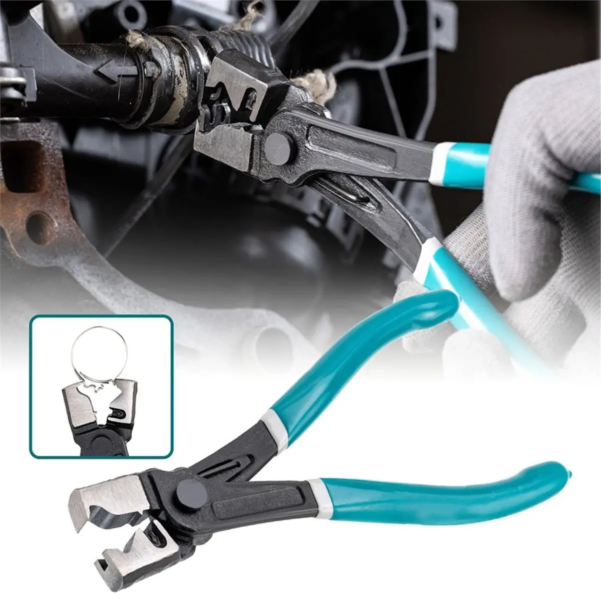 update. Car Oil Hose Crimping Plier Repair Tools Calliper Vise Pipe Clamp Collar Clip for Auto Repairing Motorcycle Automotive