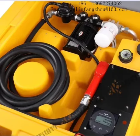 Cavitt Electric Diesel Pump 12V 24V 220V 500L Tank Fuel Dispenser Refueling Machine Portable Fuel Pump Heavy Duty Kit
