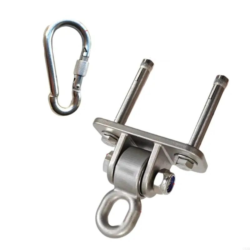 

Heavy Duty Swing Hanging Hook with Bolt Stainless Hammock Hook for Trapeze Yoga Boxing Bag Swing Hanger C5AD