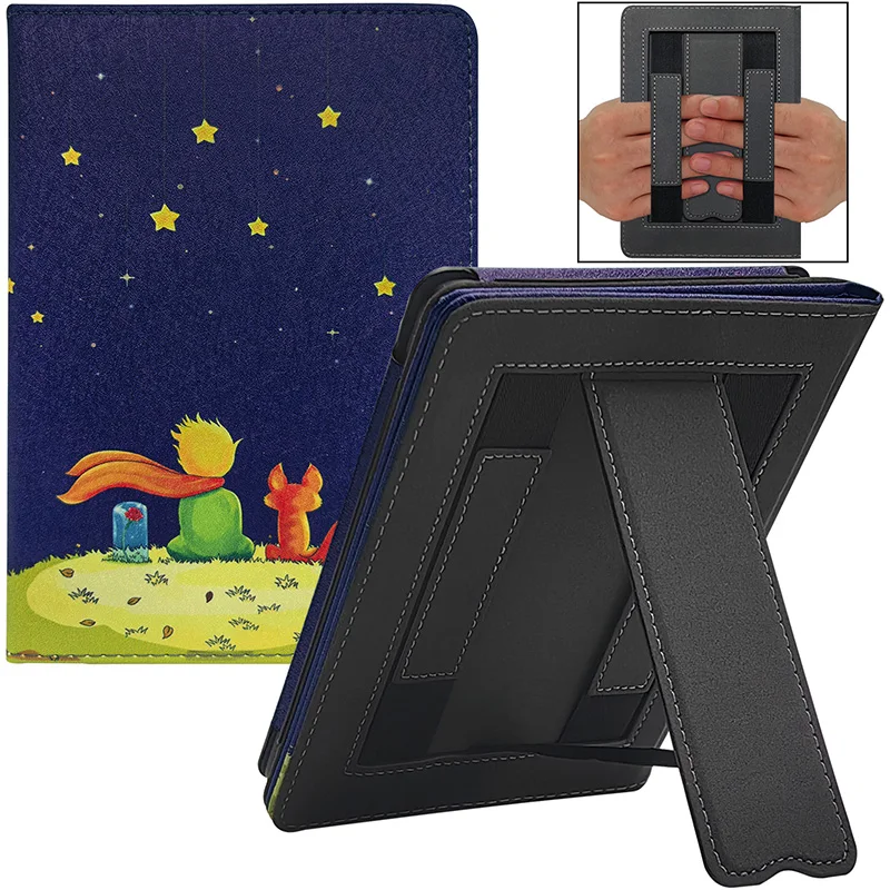 

Stand Case for 6" Kindle Paperwhite (Fits 10th Gen 2018 and All Paperwhite Generations Prior to 2018) Cover Double Hand Strap