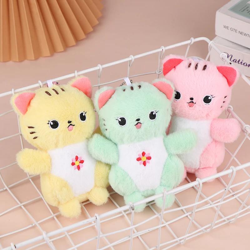 Cartoon Cat Car Keychain Bag Pendant Cute Doll Pendant Bag Pendant Accessories Toy